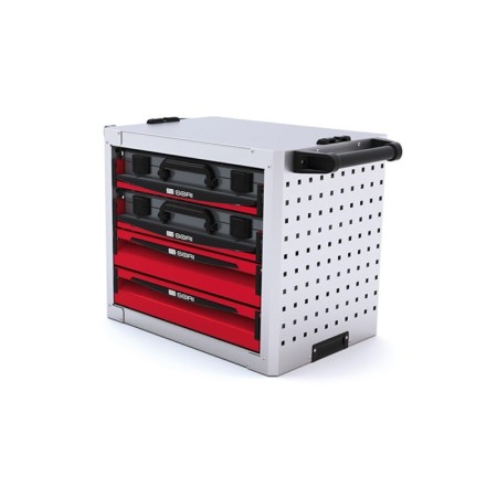 Bloc modulaire atelier 2 coffrets 2 tiroirs SORI - IB54-2C2T