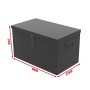 Coffre de chantier aluminium avec plateau 600x350x350 SORI - CR600B