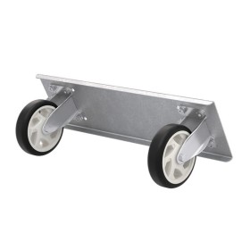 2 roulettes Ø125 pour coffre de chantier SORI - OCR48