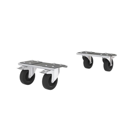 jeu de 4 roulettes pivotantes ø125 pour cr800(b) cr850(b) cr1035(b)