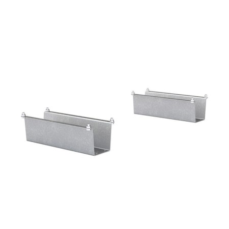 Pieds galva 350 x 100 pour coffres de chantier SORI - PGCR35
