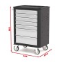 Servante d’atelier SORI 6000 7 tiroirs 800 kg - 6700