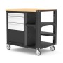 Établi mobile atelier 3 tiroirs avec soute SORI - SERET6310