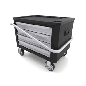 Coffre d’atelier 4 tiroirs sur roulettes SORI - CE6400R