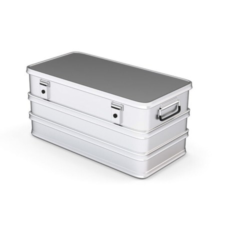 Coffre aluminium 90 L étanche 780 x 385 x 375 SORI - 420005