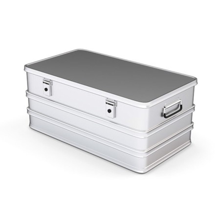 Coffre aluminium 140 L étanche coins de gerbage SORI - 420006