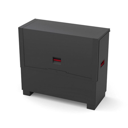 Coffre de travaux publics sécurisé noir avec pieds SORI - TPS1428